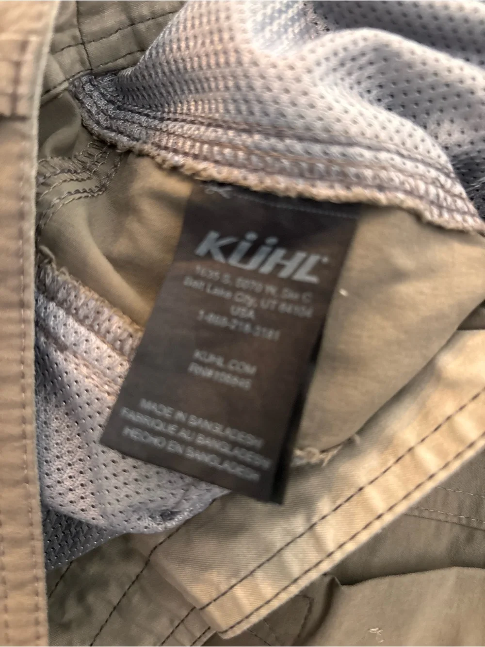 Kuhl Men's Renegade Convertible Stealth Zip off Pants